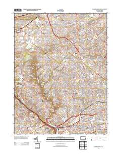 Germantown 2013 topographic map thumbnail