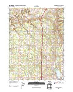 Edinboro North 2013 topographic map thumbnail