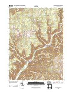 English Center 2013 topographic map thumbnail