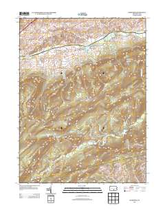 Dickinson 2013 topographic map thumbnail