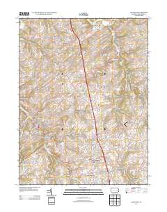 Glen Rock 2013 topographic map thumbnail