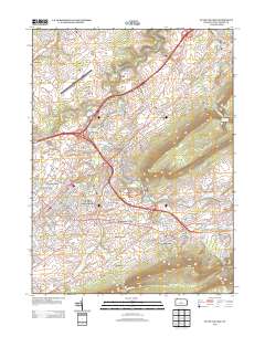 State College 2013 topographic map thumbnail