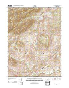 Dillsburg 2013 topographic map thumbnail