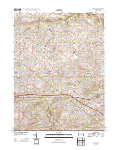 Hatboro 2013 topographic map thumbnail
