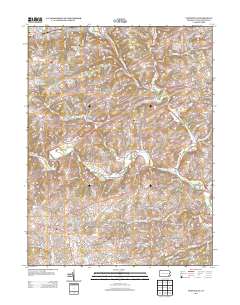 Unionville 2013 topographic map thumbnail