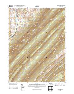 McVeytown 2013 topographic map thumbnail
