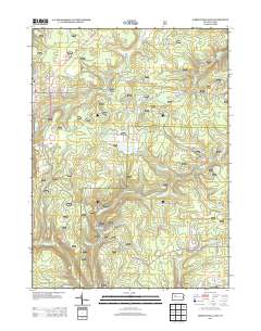 Marienville East 2013 topographic map thumbnail