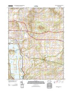 Middletown 2013 topographic map thumbnail