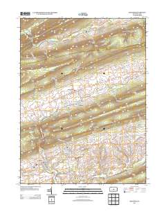 Millheim 2013 topographic map thumbnail