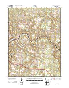 Lecontes Mills 2013 topographic map thumbnail