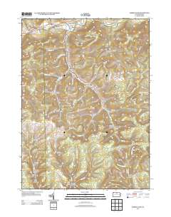 Marshlands 2013 topographic map thumbnail