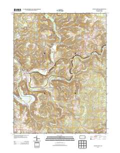 Confluence 2013 topographic map thumbnail