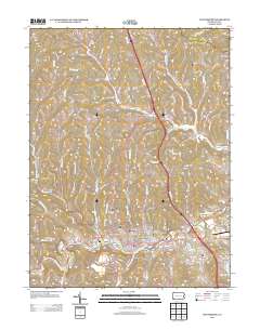 Waynesburg 2013 topographic map thumbnail