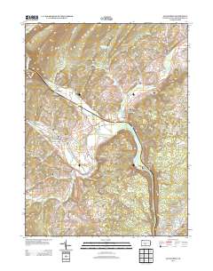 Alexandria 2013 topographic map thumbnail