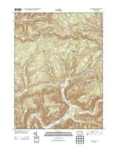Barbours 2013 topographic map thumbnail