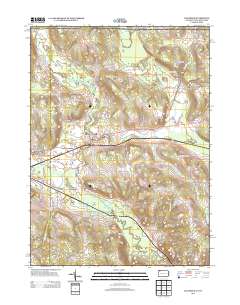 Columbus 2013 topographic map thumbnail