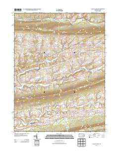 Valley View 2013 topographic map thumbnail