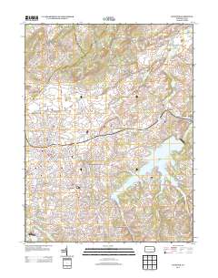 Hanover 2013 topographic map thumbnail