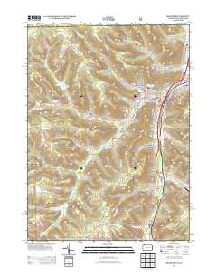 Bradford 2013 topographic map thumbnail