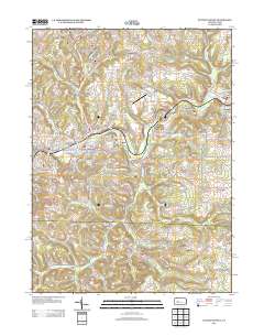 Punxsutawney 2013 topographic map thumbnail