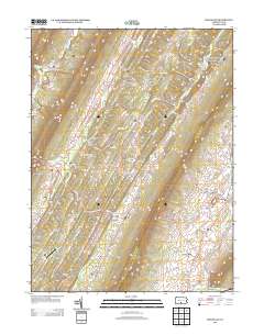 Shade Gap 2013 topographic map thumbnail