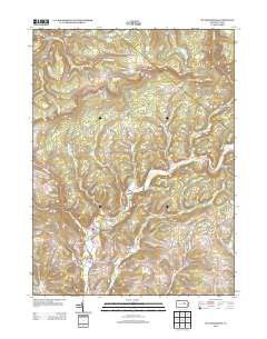 Picture Rocks 2013 topographic map thumbnail