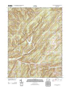 Caledonia Park 2013 topographic map thumbnail
