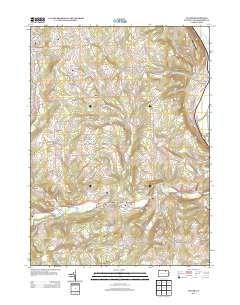 Ulster 2013 topographic map thumbnail