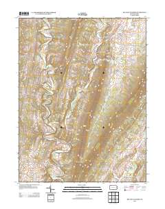 Big Cove Tannery 2013 topographic map thumbnail