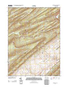 Barrville 2013 topographic map thumbnail