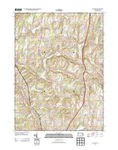 Dalton 2013 topographic map thumbnail