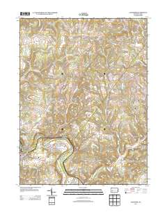 Avonmore 2013 topographic map thumbnail