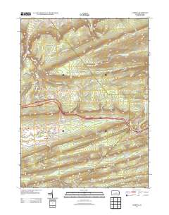 Carroll 2013 topographic map thumbnail