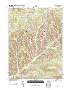Brandy Camp 2013 topographic map thumbnail