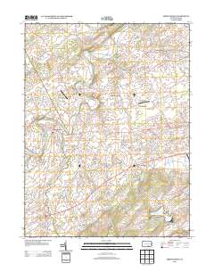 Abbottstown 2013 topographic map thumbnail