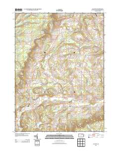 Canton 2013 topographic map thumbnail