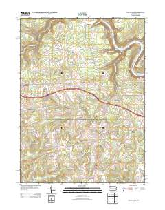 Eau Claire 2013 topographic map thumbnail