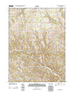Curtisville 2013 topographic map thumbnail