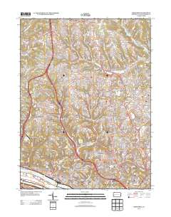 Emsworth 2013 topographic map thumbnail