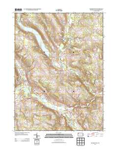 Cochranton 2013 topographic map thumbnail
