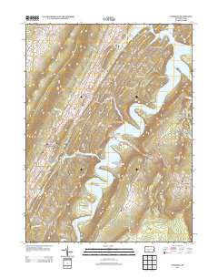 Entriken 2013 topographic map thumbnail