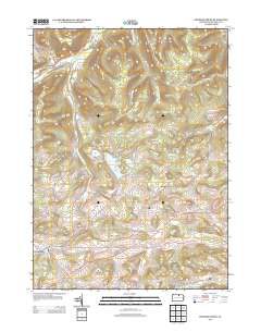 Crooked Creek 2013 topographic map thumbnail