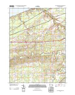 East Springfield 2013 topographic map thumbnail