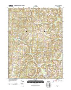 Irvona 2013 topographic map thumbnail