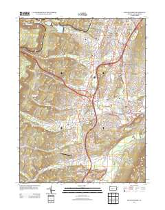 Hollidaysburg 2013 topographic map thumbnail