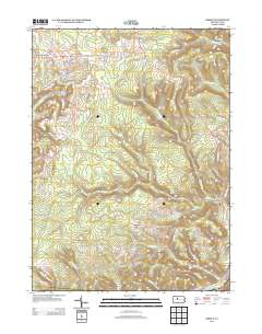 Kersey 2013 topographic map thumbnail