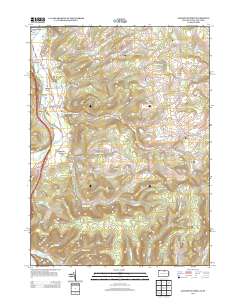 Jackson Summit 2013 topographic map thumbnail
