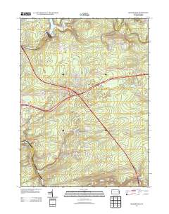 Hickory Run 2013 topographic map thumbnail