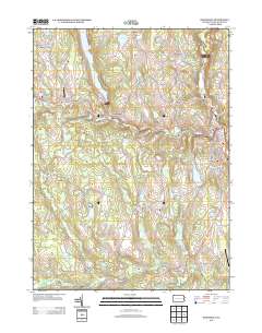 Honesdale 2013 topographic map thumbnail