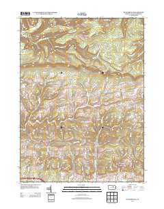 Huntersville 2013 topographic map thumbnail